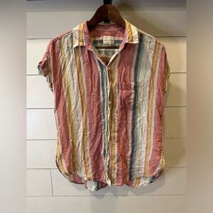 American Eagle Outfitters Multicolor Striped Shirt- size XS